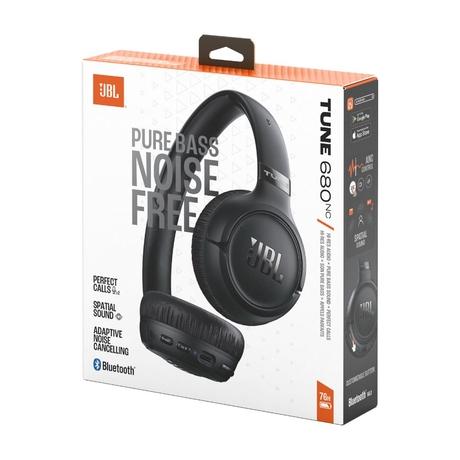 JBL Tune 680 NC Wireless On-Ear Headphones, Black-5