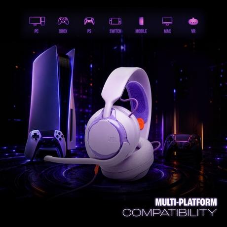 JBL Quantum 250 Wired Over-Ear Gaming Headphones, JBL Quantum Spatial Sound, Noise Cancelling Microphone, 3.5 mm Cable, Compatible with Apple/PC/Xbox/PlayStation/Nintendo Switch, White-5