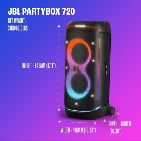 JBL PARTYBOX720IN 800 Watts Party Box-5