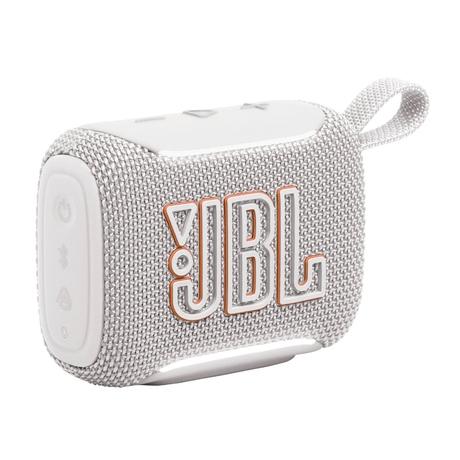 JBL Go 5 - Ultra-Portable Waterproof & Drop-Proof Bluetooth Speaker with JBL Legendary Sound & Ambient Edge Lighting, AirTouch Instant Stereo Pairing or Link Multiple Compatible Speakers via Auracast (White)-0