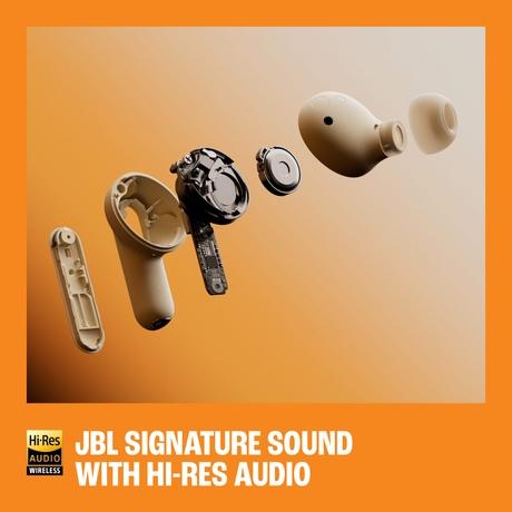 JBL Live Beam 4 True Wireless Noise Cancelling TWS, Silver-4