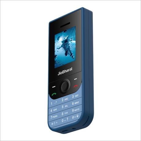 JioBharat V3 4G Keypad Phone with Safety Shield Feature, JioTV, JioHotstar, JioSaavn, JioPay (UPI & SoundPay), LED Torch, Digital Camera, 1000 mAh Battery, Blue, Locked for Jio Network-8