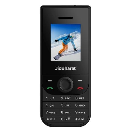 JioBharat V3 4G Keypad Phone with Safety Shield Feature, JioTV, JioHotstar, JioSaavn, JioPay (UPI & SoundPay), LED Torch, Digital Camera, 1000 mAh Battery, Black, Locked for Jio Network-2