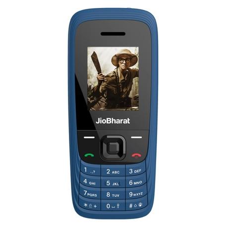 JioBharat V4 4G Keypad Phone with Safety Shield Feature, JioTV, JioHotstar, JioSaavn, JioPay (UPI & SoundPay), LED Torch, Digital Camera, 1000 mAh Battery, Blue, Locked for Jio Network-3