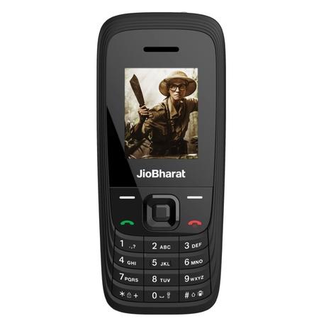 JioBharat V4 4G Keypad Phone with Safety Shield Feature, JioTV, JioHotstar, JioSaavn, JioPay (UPI & SoundPay), LED Torch, Digital Camera, 1000 mAh Battery, Black, Locked for Jio Network-3