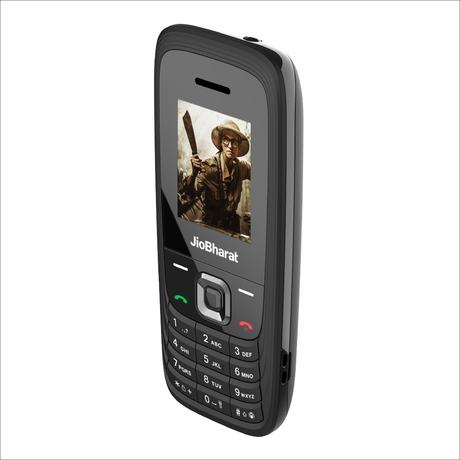 JioBharat V4 4G Keypad Phone with Safety Shield Feature, JioTV, JioHotstar, JioSaavn, JioPay (UPI & SoundPay), LED Torch, Digital Camera, 1000 mAh Battery, Black, Locked for Jio Network-9