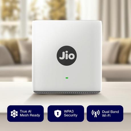 Jio AX6000 Universal Wi-Fi 6 Router, Dual Band, Mesh Ready, Gaming Router, Upto 6 Gbps Speed, 8K Streaming, WPA3 Advanced Security, MU-MIMO, OFDMA, Wide Coverage, Easy Setup, JioHome App, (JIDU6801 IN)-4
