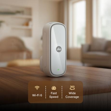 JioExtender Dual Band Mesh Wi-Fi Range Extender, JE6000 (AX3000)-2