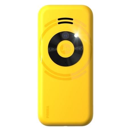 JioPhone Prima 4G Premium Design Phone with Youtube JioChat, Jio TV, JioCinema, JioSaavn, Jio Pay (UPI), Powerful 1800 mAh Battery, LED Torch, Digital Camera, Yellow, Locked for JioNetwork-7