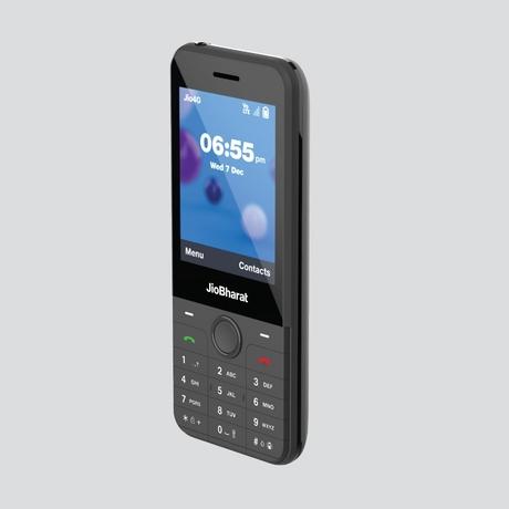 JioBharat J1 4G Keypad Phone with JioTV, JioHotstar, Jio Chat, JioSaavn, JioPay (UPI), Powerful Battery (2500 mAh), LED Torch, Digital Camera, Dark Grey, Locked for JioNetwork-3
