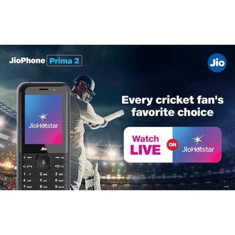 JioPhone Prima 2, 4G Keypad Phone with Safety First Feature, YouTube, Facebook, Google Voice Assist, JioTV, JioHotstar, JioSaavn, JioPay (UPI), 2000 mAh Powerful Battery, LED Torch, Digital Camera, Luxe Blue, Locked for Jio Network-2
