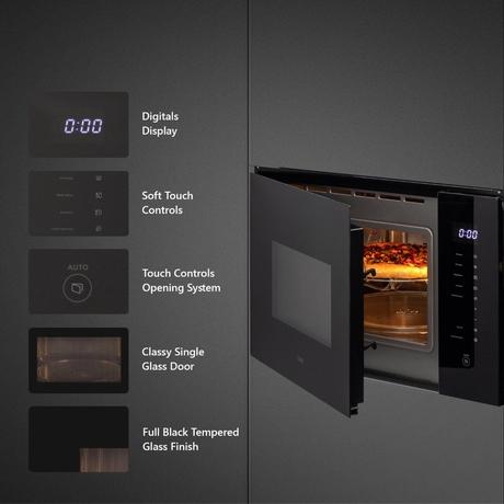 Kaff KMWHN6BLK Built In Microwave Overn 28 L Black-3
