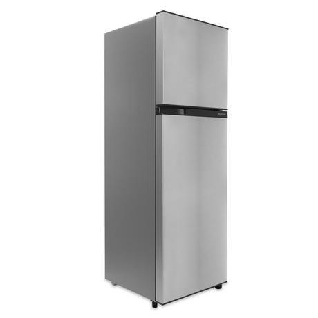 Kelvinator 270 litres 2 Star Double Door Refrigerator, Bright Silver KRF-A290BSV-3
