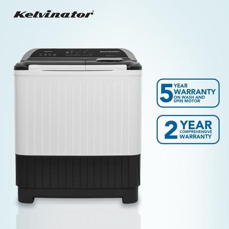 Kelvinator 7.5 Kg Top Loading Semi-Automatic Washing Machine with One Press Water filling & Draining, KWS-A750EP-8