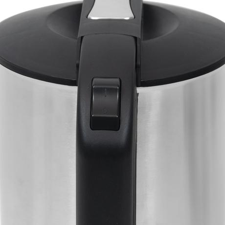 Kelvinator 1.5L 1000W Food Grade Electric Kettle with Wide Mouth, Seamless Bottom for easy cleaning, Dry Boil Protection, Auto Shut-off, 2 Years Warranty, Black and Stainless Steel-6