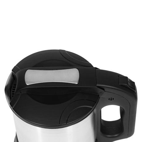 Kelvinator Superio KEKS00310, 1 Liters, 1000 Watts, Food Grade Electric Kettle with Wide Mouth, Seamless Bottom for easy cleaning, Dry Boil Protection, Auto Shut-off, 2 Years Warranty, Black and Stainless Steel-6