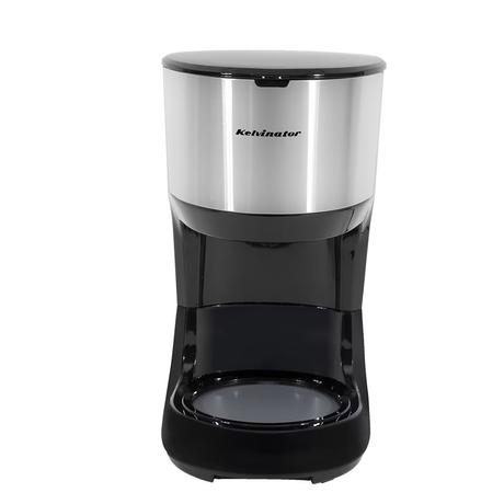 Kelvinator 1250ml 750W Coffee Maker, makes up to 12 cups, Anti-Drip Function, SS Carafe, Removable Nylon Filter, Dry Boil Protection, Auto Shut-off, 2 Years Warranty, Black-0