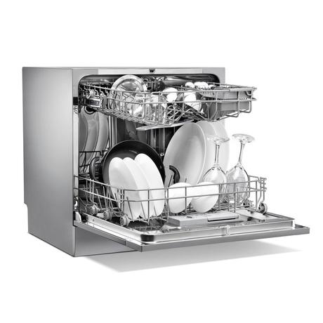 Kelvinator KDP-08B01W 8 Place Dishwasher with Intense Wash Technology, white-5