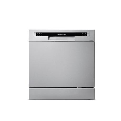 Kelvinator KDP-08B01S 8 Place Dishwasher with Intense Wash Technology, Silver-0