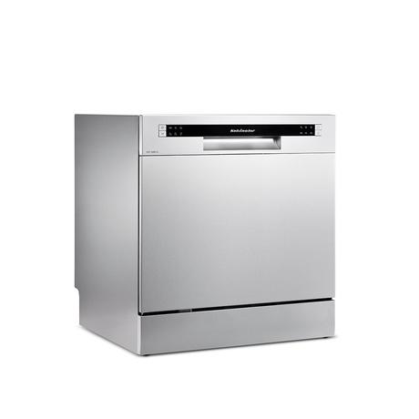 Kelvinator KDP-08B01S 8 Place Dishwasher with Intense Wash Technology, Silver-1