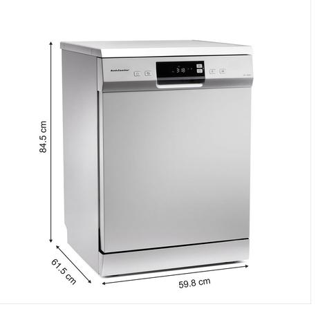 Kelvinator KDF-14B01S 14 Place Dishwasher with Intense Wash Technology, Silver-1
