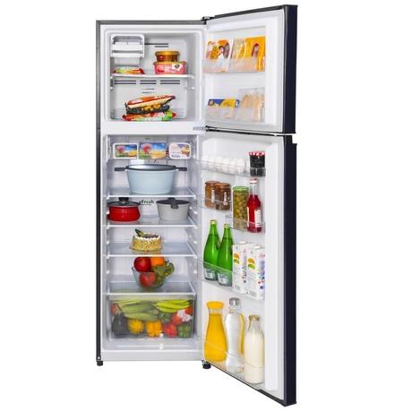 Kelvinator 272 litres 3 Star Double Door Refrigerator, Dark Blue KRF-B290DBV-10