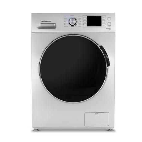 Kelvinator 7.0 Kg Front Load Fully-Automatic Washing Machine, KWF-C700SG, Silver and Grey-0