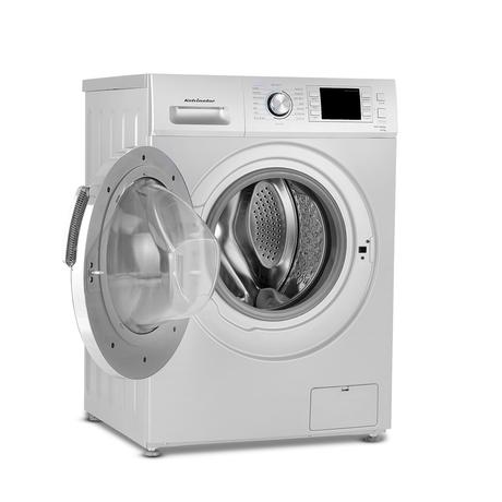 Kelvinator 8.0 Kg Front Load Fully-Automatic Washing Machine, KWF-C800SG, Silver Grey-8