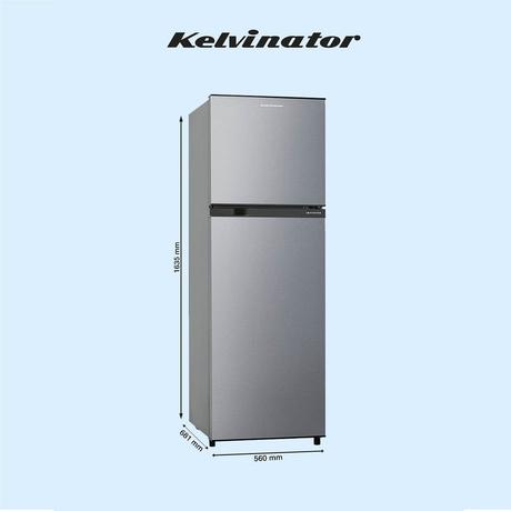 Kelvinator 252 L 2 Star Single Door Refrigerator (KRF-G280RBPHSZ, Hairline Silver)-11