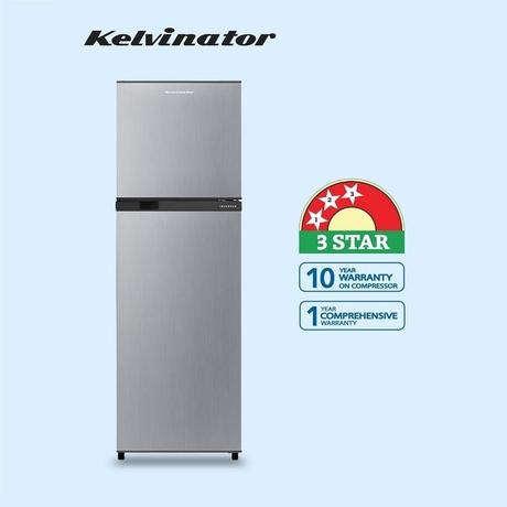 Kelvinator 252 L 2 Star Single Door Refrigerator (KRF-G280RBPHSZ, Hairline Silver)-12