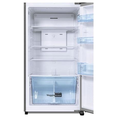 Kelvinator 252 L 2 Star Single Door Refrigerator (KRF-G280RBPHSZ, Hairline Silver)-7