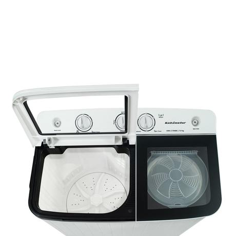Kelvinator 7.0 Kg Top Load Semi-Automatic Washing Machine, KWS-C700BK, Black-13