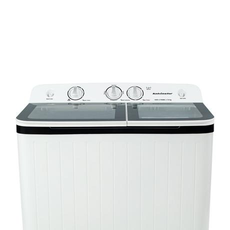 Kelvinator 7.0 Kg Top Load Semi-Automatic Washing Machine, KWS-C700BK, Black-3