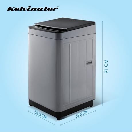 Kelvinator 7.0 Kg Top Loading Fully Automatic Washing Machine with Error Monitoring and Memory Backup KWT-N70ETSSN-1