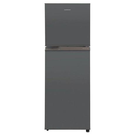 Kelvinator 252 Litre 2 Star Double Door Refrigerator, Bright Grey KRF-I260RBVBGT-0