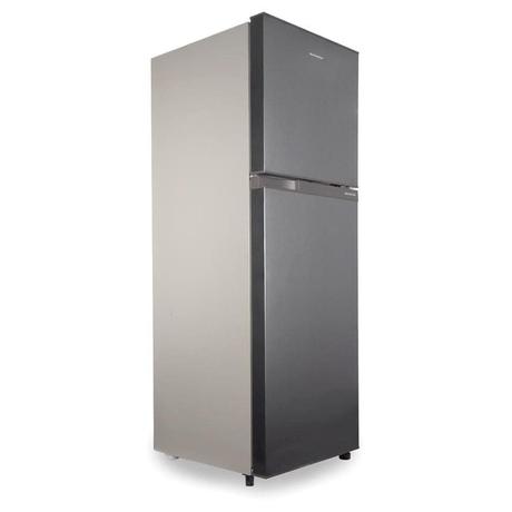 Kelvinator 252 Litre 2 Star Double Door Refrigerator, Bright Grey KRF-I260RBVBGT-1