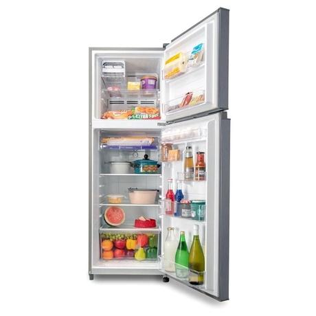 Kelvinator 252 Litre 2 Star Double Door Refrigerator, Bright Grey KRF-I260RBVBGT-4