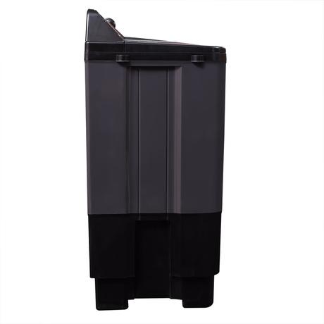 Kelvinator 7 kg Semi-Automatic Top Load Washing Machine, KWS-N70ERSKD, Dark Grey-3