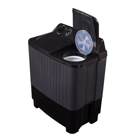 Kelvinator 7 kg Semi-Automatic Top Load Washing Machine, KWS-N70ERSKD, Dark Grey-6