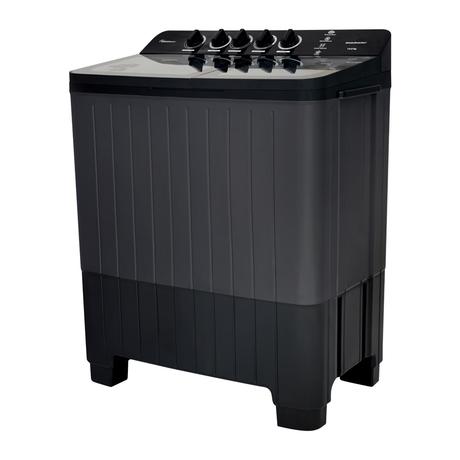 Kelvinator 14 kg Semi-Automatic Top Load Washing Machine, KWS-N14ETTKP, Grey-1