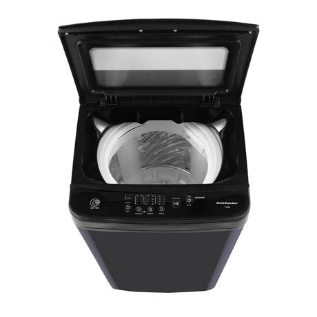 Kelvinator 7.5 kg Fully-Automatic Top Load Washing Machine, KWT-N75ETSFD, Dark Grey-10