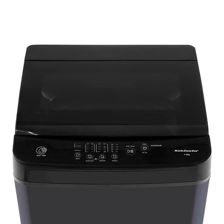 Kelvinator 7.5 kg Fully-Automatic Top Load Washing Machine, KWT-N75ETSFD, Dark Grey-9