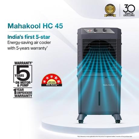 Kenstar Mahakool 45 L Personal Air Cooler, Grey-2