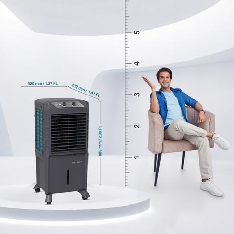Kenstar Mahakool 45 L Personal Air Cooler, Grey-7