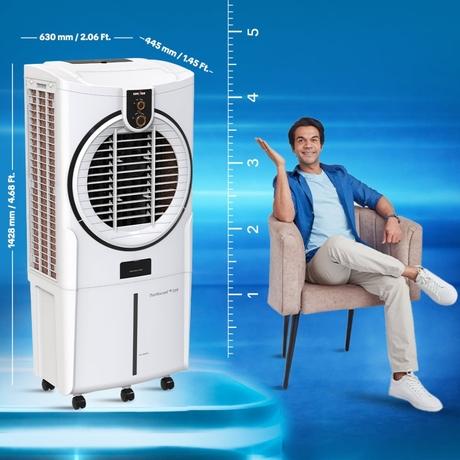 Kenstar Turbocool 105 L Desert Air Cooler, White-7
