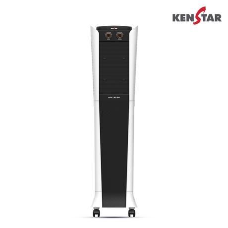 Kenstar Arc 3D 50L Tower Air Cooler, White & Black-0