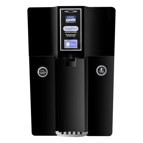 Kent Sapphire 8 L Alkaline + RO + UV + TDS Water Purifier, Black-0