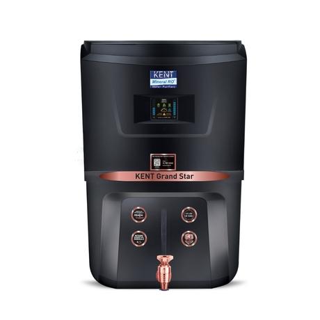 Kent Grand Star 9 L RO+UV+ALK+TDS Water Purifier, Black-0