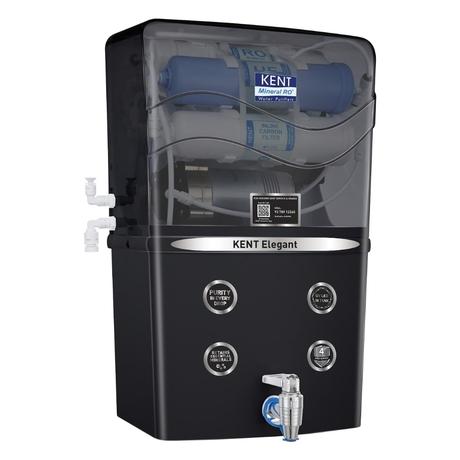 Kent Elegant 8 L Compact RO + UF + TDS Water Purifier, Black-2