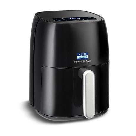 Kent 4 L Digi Plus Air Fryer 1300 W, Black-0